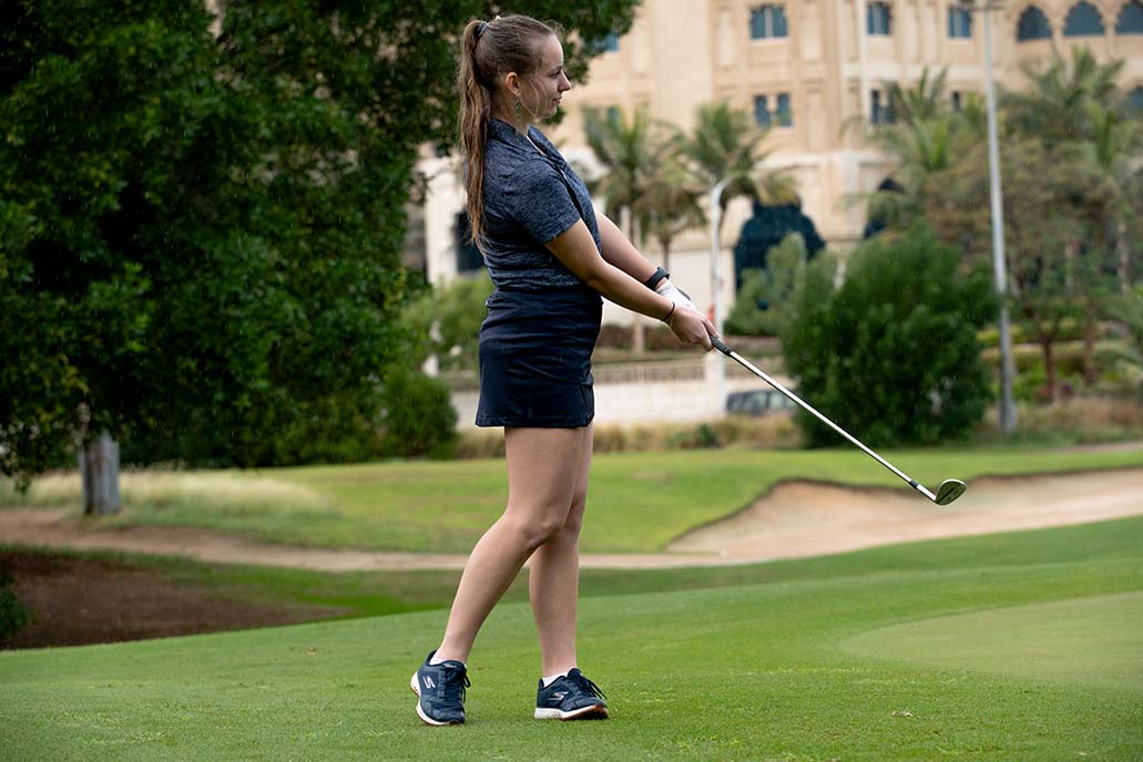 Instruktion golf wedge