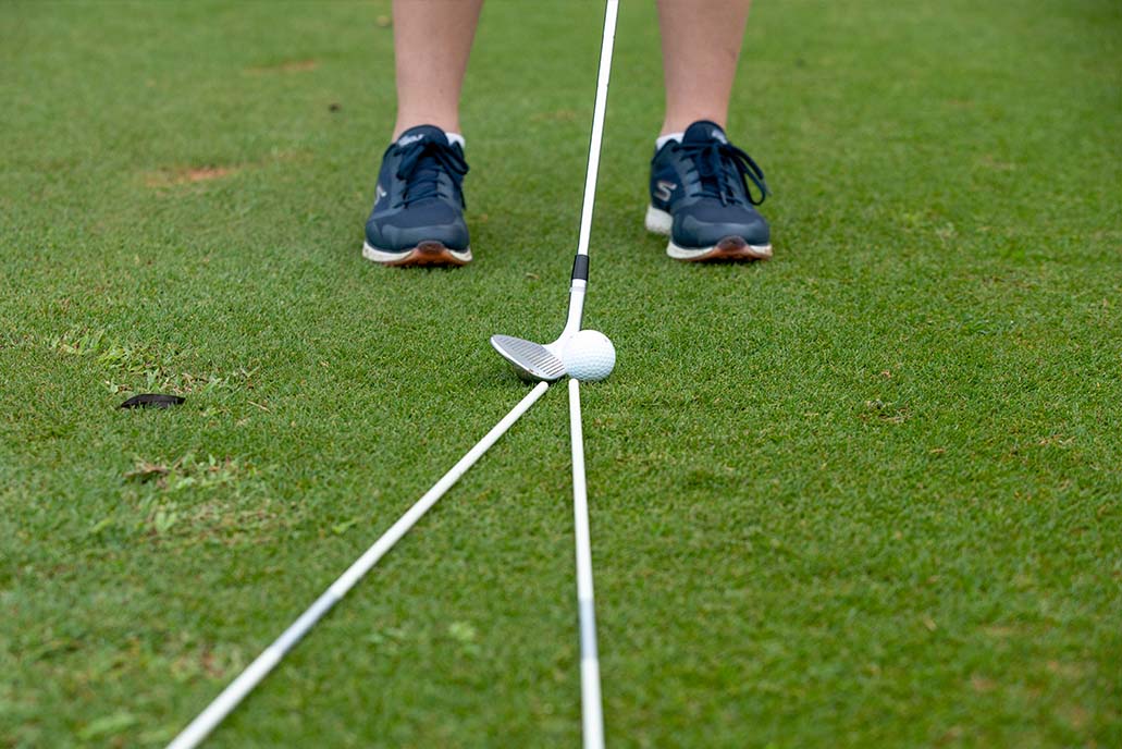 Instruktion golf wedge