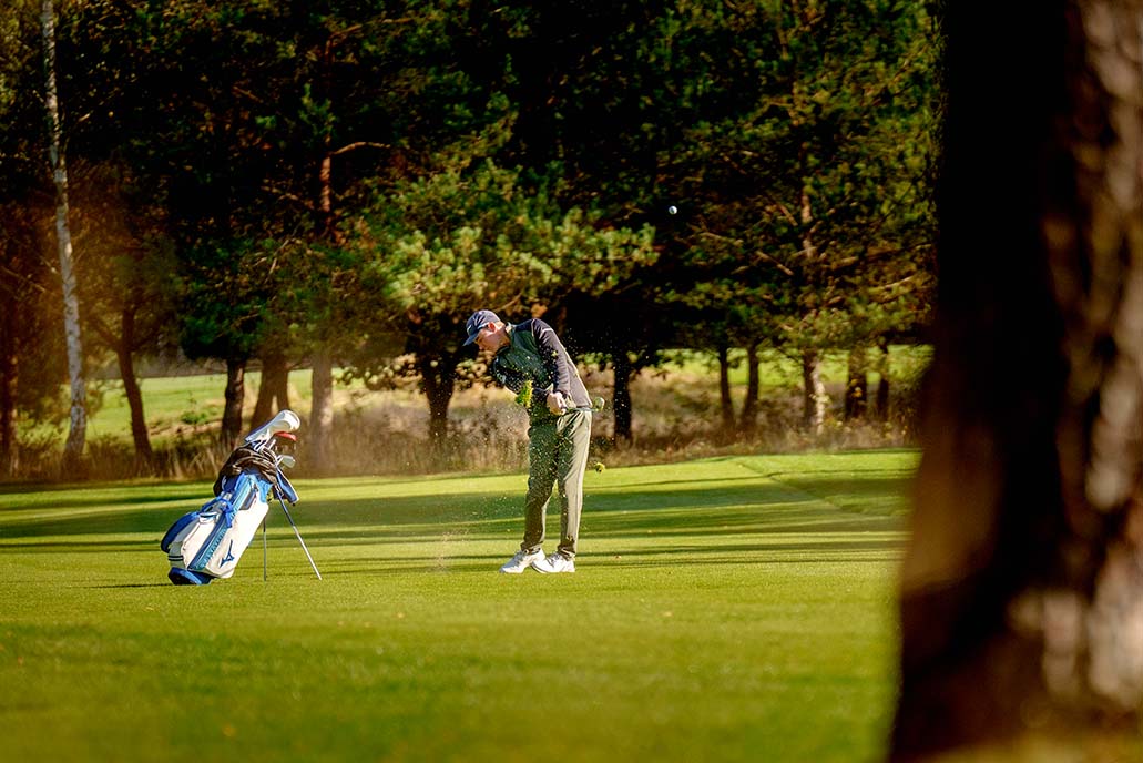 Oliver Hundebøl fairway golf