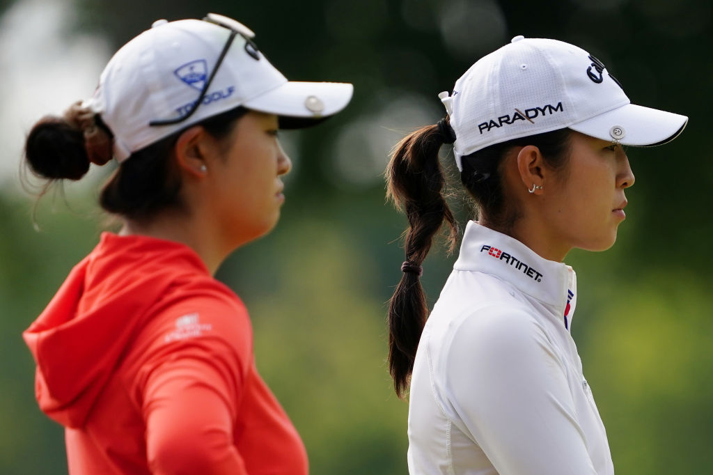 Rose Zhang og Andrea Lee